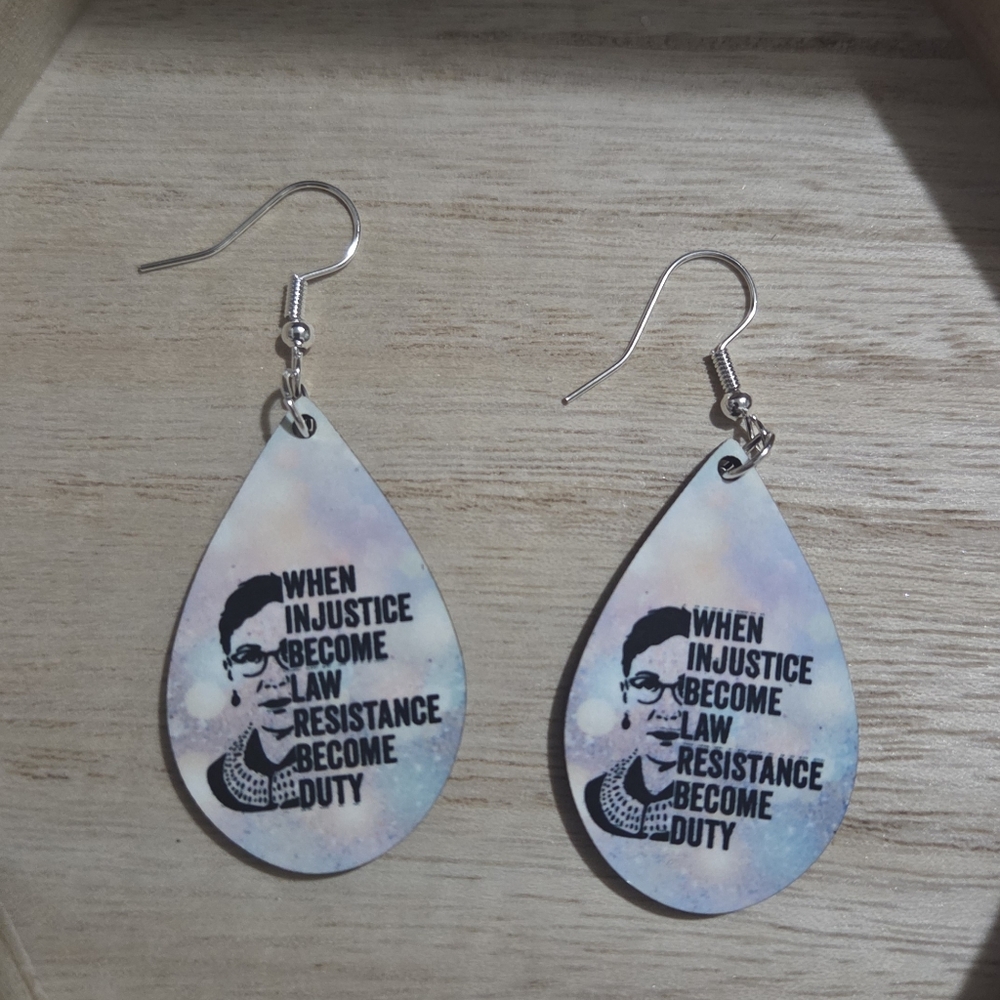 RBG: Womens Rights Earrings